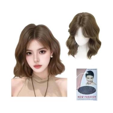 Imagem de Peruca Sintética Curta Cacheada Para Mulheres, Estilo Lolita Cosplay, 