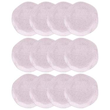 Imagem de Kit Jogo 12 Pratos Sobremesa Oxford Porcelana Ryo Pink Sand 21,5 cm