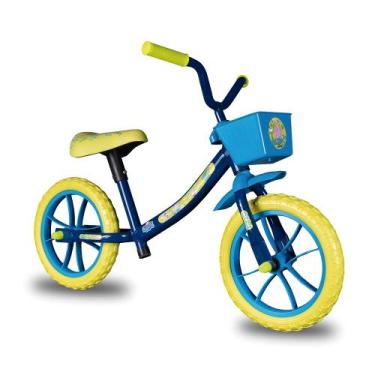 Imagem de Bicicleta de Equilíbrio Menino Balance Geoger Peppa Azul Verden Bikes