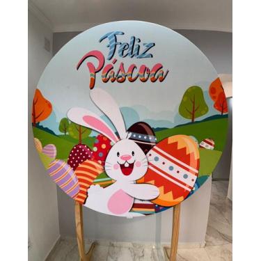 Imagem de Painel festa redondo páscoa 1 - Fantasia Brás