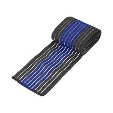 Imagem de Faixa Elástica Extra Longa Para Joelho, Bandagem De Compressão Para Es