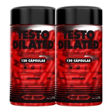 Imagem de Kit 2 Suplemento Vitaminas Minerais 120 Caps Arginina Zinco Magnesio B6 Body Nutry-Unissex