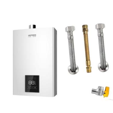 Imagem de Kit Aquecedor Komeco KO21DPRIME 21L GN + Acess. Ligação