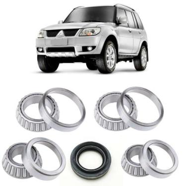 Imagem de Rolamentos Diferencial Traseiro Mitsubishi Pajero TR4 Kit - AD Parts