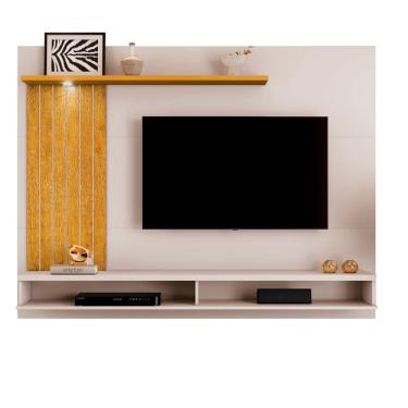 Imagem de Painel Tv Primer Off White/naturale - Vrk Comercio On-line