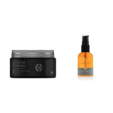 Imagem de Red Iron Kit Inner Man Pomada Efeito Seco + Oleo De Barba 80g