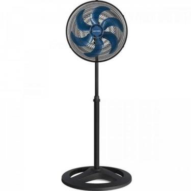 Imagem de Ventilador de Coluna 80W 40cm 6 Pás 3 Velocidades Azul Turbo 6 para Uso Doméstico 220V