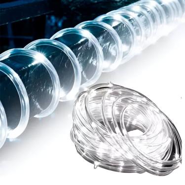 Imagem de Mangueira Luminosa LED Mangueira de Natal Pisca com 460 Lâmpadas Leds Baixo Consumo Branco Outras Marcas