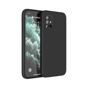 Imagem de Capa De Silicone Líquido Para Telefone Samsung Série a A73 A72 A71 A55