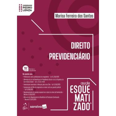 Imagem de Livro - Direito Previdenciário - Coleção Esquematizado - 16ª Edição 20