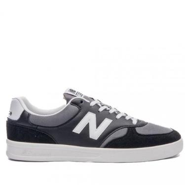 Imagem de Tênis Masculino New Balance CT300, Preto, Branco, 38