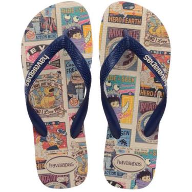 Imagem de Chinelo Havaianas Top Disney Classics, 39/40, Bege marinho