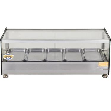Imagem de Estufa Ônix Vitrine Para Salgados 5 Bandejas Marchesoni, 110V