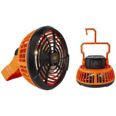 Imagem de Mini Ventilador Portátil Recarregável Com LED HY-8305 - Albatroz Fishi