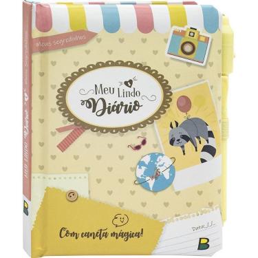Imagem de Diário Todolivro Meu Lindo Diario com Caneta Mágica 13x15,5cm 52 Páginas