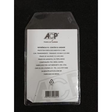 Imagem de Porta Documento P-9 Tamanho: 90mmx123mm - ACP, Modelo 1