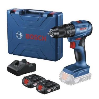 Imagem de Parafusadeira Furadeira De Impacto Gsb 185-li Bosch 18v 2 Baterias