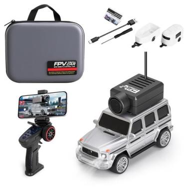Imagem de Carro RC Authticar 1:64 FPV Drift com Câmera 720P WiFi