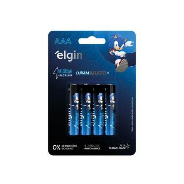 Imagem de Pilha ULTRA Alcalina AAA Blister C/4 - 82435 - Elgin