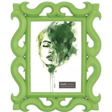 Imagem de Porta Retrato Ariel Verde 10x15cm Mart 2414