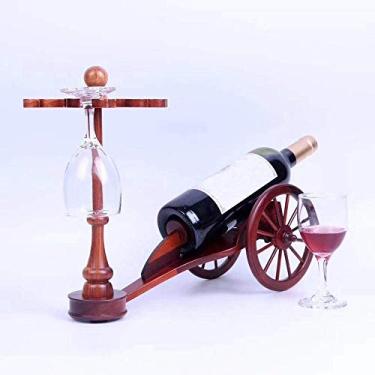 Imagem de Estantes de vinho de jacarandá totalmente macio entalhado em madeira mogno presente íntimo para uso pessoal