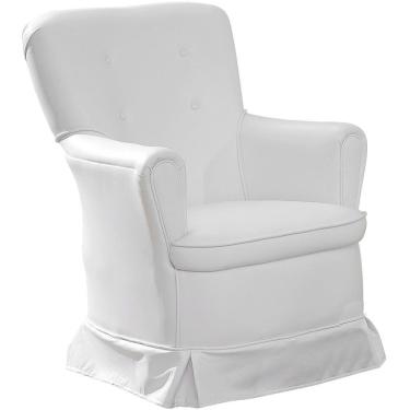 Imagem de Poltrona Canaã Baby Aconchego Fixa Branco