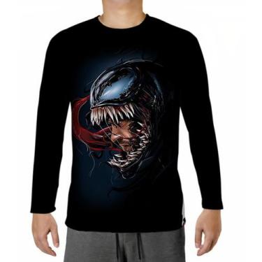 Imagem de Blusa Camiseta Manga Longa 32 Venom Filme Marvel - Primus