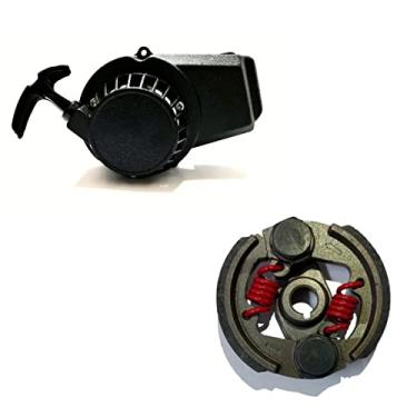 Imagem de Tampa de partida e embreagem 2 molas mini quadriciclo 49cc