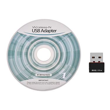 Imagem de Adaptador USB WiFi, Dongle de rede 802.11N de 150 Mbps, para Windows, Mac OS, Linux compatível com IPTV, Internet TV, Media Player, Desktop/Laptop etc.