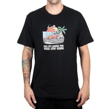 Imagem de Camiseta Rock City Skate Stairs Preto