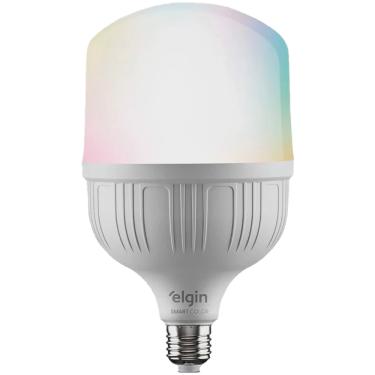 Imagem de Lampada Bulb LED T 20W Bivolt RGB WIFI Elgin 48LSB20WIFI0 Compatível Com Alexa e Google Home