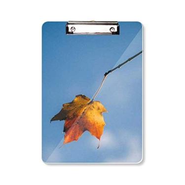 Imagem de Prancheta Sky Maple Science Nature Scenery pasta, bloco de escrita A4