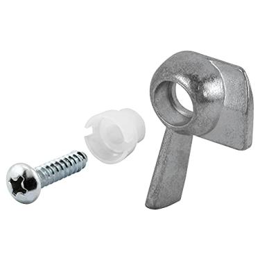 Imagem de Prime-Line MP2570 Trava de faixa de janela deslizante para mão esquerda, zinco/fundido (pacote com 5)