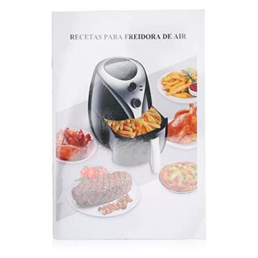 Imagem de Livro de Receitas da Fritadeira a Ar Com Fotos, Pequenos Eletrodomésticos Processadores de Alimentos 32 Receitas Receitas Fáceis para Iniciantes, Receita Fácil de Fritadeira a Ar