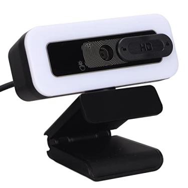 Imagem de Câmera de Computador HD Com Webcam, 2K USB 2.0 2560 X 1920 Com Foco Automático Câmera de Computador Com Microfone Com Brilho Ajustável Câmera da Web para Chamadas e Conferências
