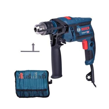 Imagem de Furadeira De Impacto 1/2&quot; (13mm) 650W 23 Acess GSB13RE Heavy Duty Bosch 110V