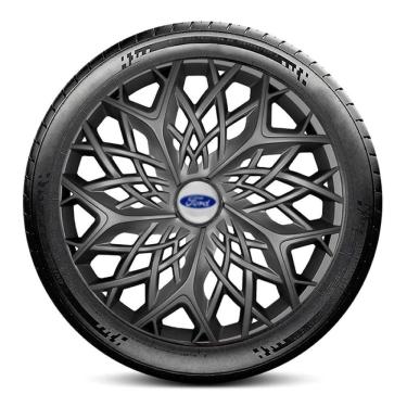 Imagem de Calota LC151 Ford Aro 13 Grafite Moove Escolha o carro