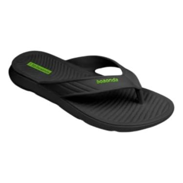 Imagem de Chinelo De Dedo Ortopédico mais Conforto Masculino Boaonda Bolt Esporão (Preto, BR, Adulto, Numérico, 37)
