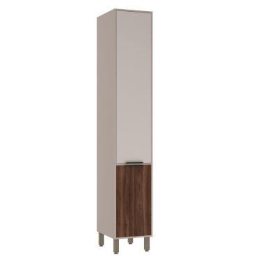 Imagem de Paneleiro Simples 40cm 2 Portas Stylo Luciane Móveis Cinammon-beige-escarlate