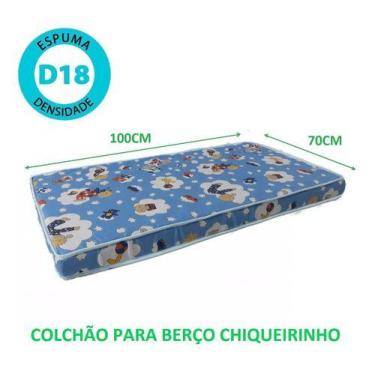 Imagem de Colchão Baby Para Chiquerinho Berço 70X100 Ortobom D18