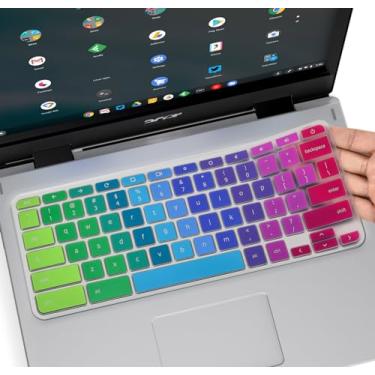 Imagem de Capa de teclado colorida para Acer Chromebook Spin 11 311 C733 CP311 511 512/Chromebook 11 CB3-131 CB3-132 CP311 C738T CB5-132T/Chromebook Spin 713 CP713 R13 CB5-312T/Acer Chromebook 14 100 cm. cm,