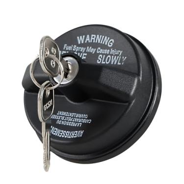 Imagem de KPALAG Tampa de gás com trava tampa de combustível compatível com Wrangler JK TJ Cherokee Compass Grand Cherokee Liberty Ram 1500 2500 3500 Dodge Charger Challenger substituição # 05278655AB 5278655AB