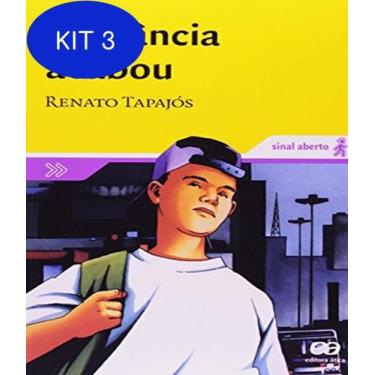 Imagem de Kit 3 Livro Infancia Acabou, A - 06 Ed - Atica - Paradidatico