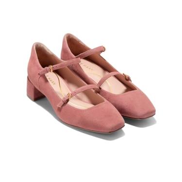 Imagem de Cole Haan Sapato feminino Paxton Maryjane, Camurça vermelha, 35