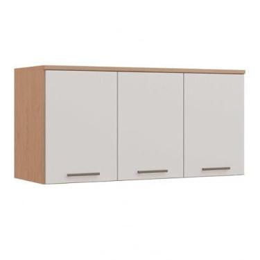 Imagem de Ponte Modulada Casal 3 Portas Elegance Móveis Castro Angelin/blanc