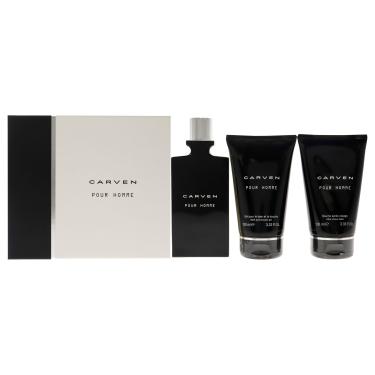 Imagem de Conjunto De 3 Peças Pour Homme By Carven 3 . Spray Edt De 33 Oz