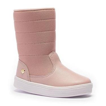 Imagem de Bota Tênis Infantil Feminina Tininha Menina Bordado-Feminino