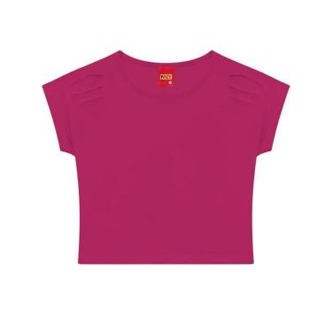 Imagem de Blusa Infantil Menina, Rosa Neon - Kyly-Feminino