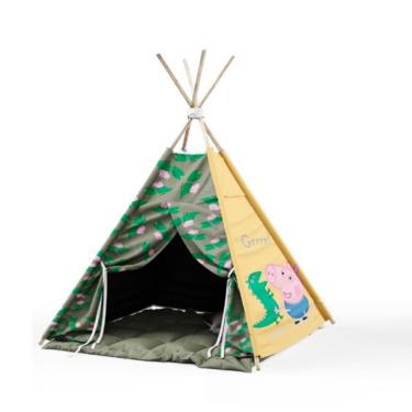 Imagem de Cabaninha/tenda/toca Infantil para Festa do Pijama Peppa Pig George