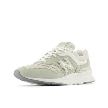 Imagem de New Balance 997h V1 feminino, Olivina/linho/sal marinho, 35